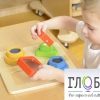 Панель "Тактильные геометрические фигуры" - «globural.ru» - Краснодар