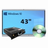 Интерактивная панель 43" (встроенный ПК, Win10) - «globural.ru» - Краснодар