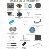 Robo kit DIYGO Мобильный робот с колесами всенаправленного движения - «globural.ru» - Краснодар