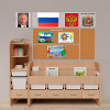 Уголок патриотического воспитания для дошкольников "Россия" Стандартный - «globural.ru» - Краснодар