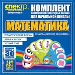 Комплект динамических раздаточных пособий - Математика (веера) Устный счет, доли и дроби, геометрические фигуры - «globural.ru» - Краснодар
