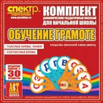 Комплект динамических раздаточных пособий - Обучение грамоте (веера). Гласные буквы, знаки, согласные буквы. - «globural.ru» - Краснодар