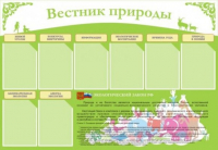 Стенд "Вестник природы" (вариант 4) - «globural.ru» - Краснодар
