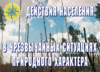 Комплект плакатов "Действия населения в ЧС природного характера" - «globural.ru» - Краснодар