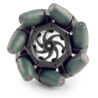 Технологичное колесо Mecanum 4" Mecanum Wheel 4" для конструктора VEX (4 штуки в упаковке) - «globural.ru» - Краснодар