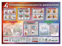 Стенд-уголок "Правила безопасности школьника" - «globural.ru» - Краснодар