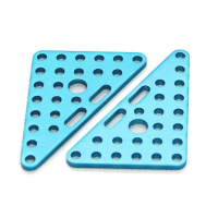 Треугольная пластина из анодированного алюминия Triangle Plate 6*8 (Pair) - «globural.ru» - Краснодар