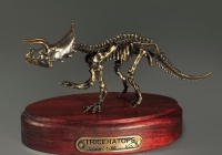 Модель скелета динозавра Triceratops - «globural.ru» - Краснодар