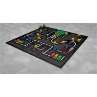 Соревновательное поле с элементами MakeX Stater Arenas Kit - «globural.ru» - Краснодар