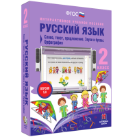 Русский язык 2 класс. Слово, текст, предложение. Звуки и буквы. Орфография - «globural.ru» - Краснодар