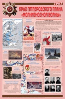 Плакат "Великая Отечественная война: Крах гитлеровского плана «молниеносной войны»" - «globural.ru» - Краснодар
