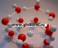 Модель "Кристаллическая решетка льда" (демонстрационная) - «globural.ru» - Краснодар