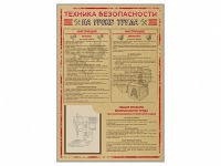 Стенд-уголок "Техника безопасности на уроках труда" - «globural.ru» - Краснодар