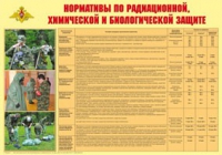 Плакат "Нормативы по радиационной, химической и биологической защите" - «globural.ru» - Краснодар