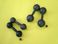 Гантели пластмассовые 0,45 кг с наполнителем - «globural.ru» - Краснодар