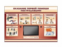 Многофункциональный интерактивный стенд-тренажер "Оказание первой помощи пострадавшим" для учащихся общеобразовательных учреждений - «globural.ru» - Краснодар