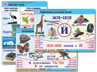 Комплект таблиц для начальной школы "Обучение грамоте. Письмо и развитие речи" - «globural.ru» - Краснодар