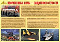 Плакат "Вооруженные Силы – защитники Отечества" - «globural.ru» - Краснодар
