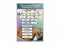 Стенд "Схема приготовления дрожжевого теста" - «globural.ru» - Краснодар