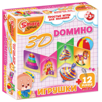 Комплект развивающих игр 3-5 лет. 3D домино (3-5 лет) - «globural.ru» - Краснодар