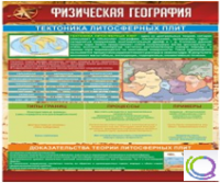 Стенд "Физическая география. Тектоника литосферных плит" - «globural.ru» - Краснодар