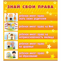 Стенд "Знай свои права" - «globural.ru» - Краснодар