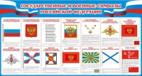 Стенд "Государственные и военные символы РФ" - «globural.ru» - Краснодар