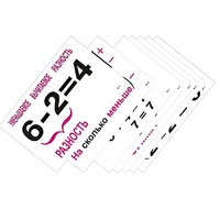 Опорные таблицы по математике 1 класс - «globural.ru» - Краснодар