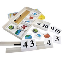 Счетная лесенка (ламинированная, с магнит. креплением) - «globural.ru» - Краснодар