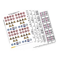 Набор этикеток самоклеющихся (общий) - «globural.ru» - Краснодар