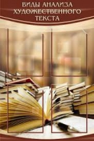 Стенд "Виды анализа художественного текста" - «globural.ru» - Краснодар