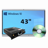 Интерактивная панель 43" (встроенный ПК, Win10) - «globural.ru» - Краснодар