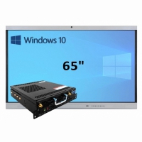 Интерактивная панель 65" (встроенный ПК Win10, Intel i5) - «globural.ru» - Краснодар