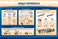 Стенд "Виды перевязок" - «globural.ru» - Краснодар