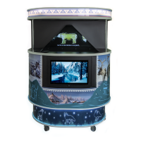 Голографическая 3D пирамида «PILLAR» - «globural.ru» - Краснодар