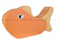 Напольная игрушка "Рыбка" с аппликацией (ВИК) - «globural.ru» - Краснодар