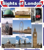 Стенд "Sights of london" - «globural.ru» - Краснодар