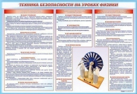 Стенд-уголок "Техника безопасности на уроках физики" - «globural.ru» - Краснодар
