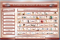 Трехсекционный базовый комплект "Травмы. Кровотечения. Ожоги" для учащихся общеобразовательных учреждений - «globural.ru» - Краснодар