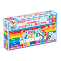 Развивающий тренажёр "Разноцветные окошки" 5-7 лет. Дополнительный набор карточек к базовому комплекту - «globural.ru» - Краснодар