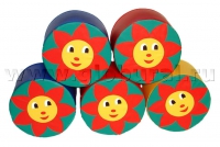 Пуфик «Солнышко» d=40*20см (ВИК) - «globural.ru» - Краснодар