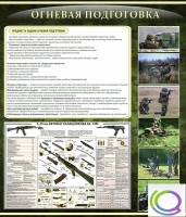 Стенд "Огневая подготовка" (вариант 3) - «globural.ru» - Краснодар