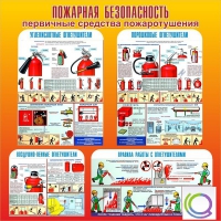 Стенд "Пожарная безопасность" (вариант 2 в ассортименте) - «globural.ru» - Краснодар