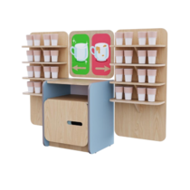 Питьевая зона из коллекции «НЕГА» (цвет голубой) - «globural.ru» - Краснодар