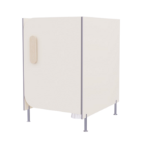 Гигиеническая кабинка из коллекции «НЕГА» (цвет бежевый) - «globural.ru» - Краснодар