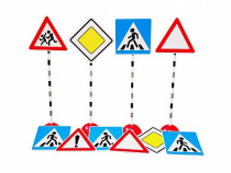 Комплект стоек "Дорожные знаки №2" - «globural.ru» - Краснодар