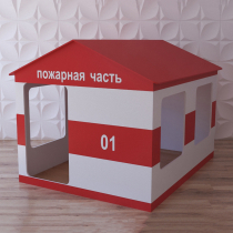 Детский игровой домик «Пожарная служба» - «globural.ru» - Краснодар