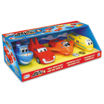 Магнитный конструктор Транспорт "Смешай и собери". Малыш. Стартовый набор 3-5 лет. - «globural.ru» - Краснодар