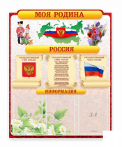 Стенд "Наша родина Россия" - «globural.ru» - Краснодар