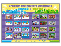 Интерактивный стенд "Правила безопасного поведения Зимой и Летом" - «globural.ru» - Краснодар
